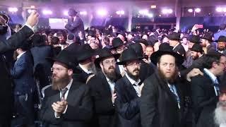 Joyous dancing at Shluchim Banquet 2018