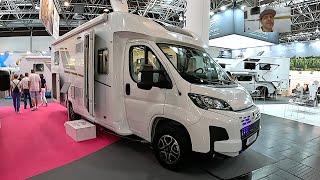 Mooveo TEI 74 EBF luxury Camping car RV Camper Van Fiat Ducato motorhome walkaround + interior V2017