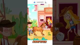 #the#horse#is#afraid#of#the#snake#and#kicks#the#boy#sonic #comedia #comedy #sakura #animation #girl