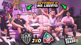 React Atlético-MG 2x0 Fluminense | Melhores momentos | Gols | Libertadores