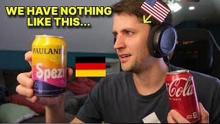 American tries German Soda Spezi for the first time!