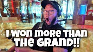 I Hit One Of The Biggest Jackpots Of My Life!! 