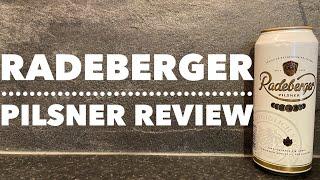 Radeberger Pilsner By Radeberger ExportBierBrauerei | German Beer Review (Radeberger Pilsner Review)