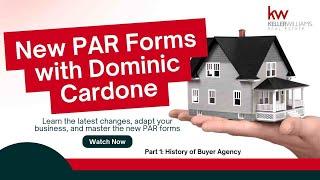 New PAR Forms with Dominic Cardone at Keller Williams Northampton County