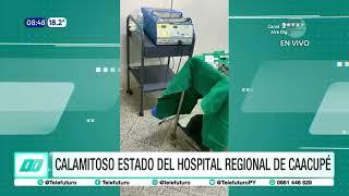 Calamitoso estado del hospital Regional de Caacupé