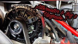 400 Amp Mechman Alternator & Big 3 Upgrade On The Tahoe 