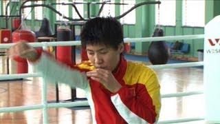 China's top female boxer heads for Olympics