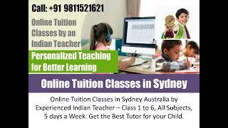 Online Tuition Classes in Sydney Australia