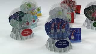 Holiday Globes: Dimensional Holiday Cards