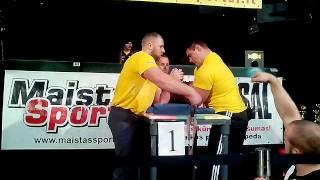 Universal Cup 2014- Rulsan Malcev VS Edikas Petkus-OPEN LEFT HAND