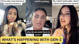 Gen Z is Tired Of Working....They Lost Interest in Jobs