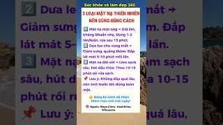 Bí Quyết Giữ Gìn Sức Khỏe Toàn Diện | Sức Khỏe và Làm Đẹp 360#ChămSócSứcKhỏe #LàmĐẹpTựNhiên #shorts