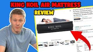 King Koil Luxury Air Mattress with Built-in Pump - Product Review