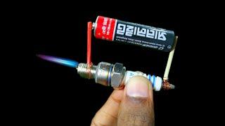 How To make a Simple Welding Machine from SPARK PLUG at home! Discover the secret tricks