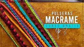 10 EASY AND QUICK BRACELETS » Ep 3.1 | friendship bracelets | thread bracelets ● Macrame Course