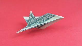 Great MONEY STEALTH PLANE | Easy Dollar Origami | Tutorial DIY by NProkuda