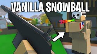 SOLO SNOWBALL FROM SPORTSHOT to DOMINATION (Unturned Vanilla Survival)