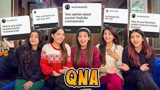 MY FIRST QNA WITH SISTERS  | On Going Youtube Controversy Py Opinion 