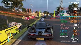 Radeon Vega 7 Graphics -- AMD Ryzen 5 5600G -- Forza Horizon 4 Benchmark