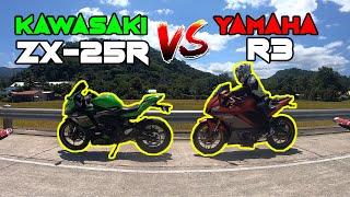 KAWASAKI ZX-25R vs YAMAHA R3 v2 | PHILIPPINES