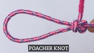 How to tie you a poacher knot|premium knots|@WhyKnot