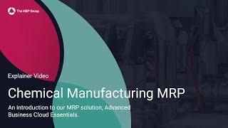 MRP for Chemical Manufacturers - The HBP Group