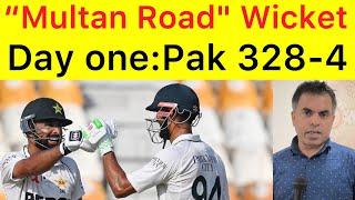 MULTAN TEST  Day one Pakistan played Unbelievable against England | Babar Again failed