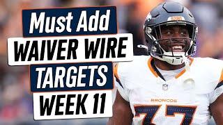 Week 11 Waiver Wire Adds | 2024 Fantasy Football Advice