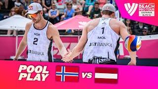 Mol, A./Sørum, C. vs. Plavins/Fokerots - Pool Play Highlights | Ostrava 2025 #BeachProTour