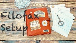 Filofax Setup | DIY Filofax Einlagen A5 | Verlosung | deutsch