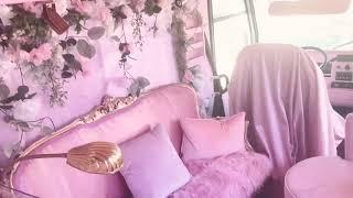 Updates on my pink RV! Not finished|Progress Tour! Vintage Glam small space!