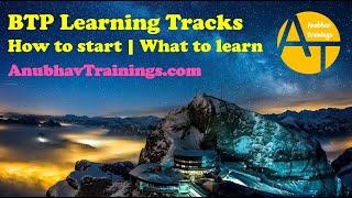 What to learn in SAP BTP + How to start SAP BTP | BTP Learning Tracks - All you need to know CAPM