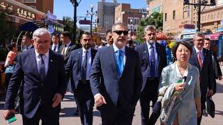 Türkiye’s Foreign Minister Hakan Fidan visits Urumqi and Kashgar in Xinjiang, China (1)