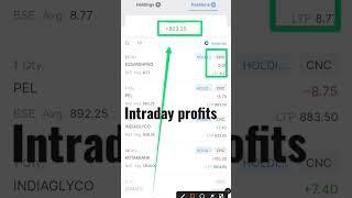 intraday profits || intraday profits stocks market#intraday