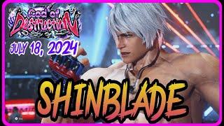 Tekken 8 ▰ (ShinBlade) STEVE FOX Tekken 8 God of destruction Ranked Matches JULY 18, 2024