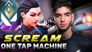 SCREAM   `ONE TAP MACHINE` | VALORANT MONTAGE #HIGHLIGHTS