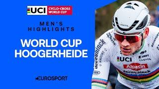 MVDP EASES TO VICTORY!  | 2025 UCI Cyclocross World Cup Hoogerheide Men's Highlights