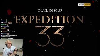 xQc reacts to Clair Obscur: Expedition 33 | Reveal Trailer