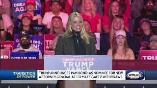 President-elect Donald Trump announces Pam Bondi as nominee for US attorney general