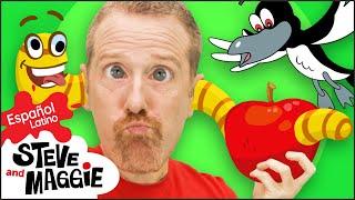 Historia mágica de frutas + MÁS para niños con Steve and Maggie Español Latino