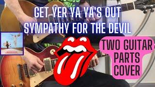 The Rolling Stones - Sympathy For The Devil (Get Yer Ya Ya's Out) Keith Richards + Mick Taylor Cover