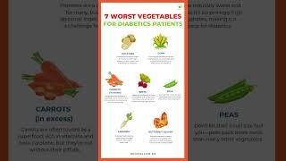7 Worst Vegetables For Diabetic Patients