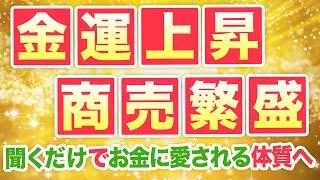 【金運が上がる＆商売繁盛する音楽】聞き流すだけでお金に愛される開運音楽｜仕事運UP・幸せも訪れる最強金運