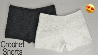 Easy Crochet Shorts Tutorial | Crochet Shorts Tutorial For Beginners