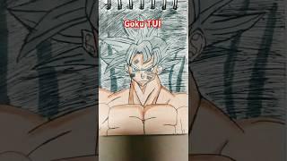 How to make the drawing of Goku TUI ##shortsvideo##kt