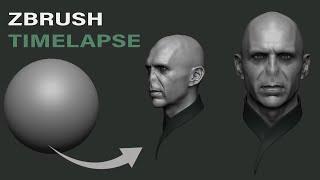 Lord Voldemort | ZBrush Timelapse