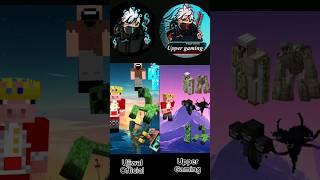 Me Vs Upper Gaming #minecraft #shorts #viral #technoblade #uppergaming