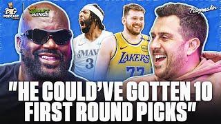 Shaq Can’t Believe What The Mavericks Traded Luka Doncic For