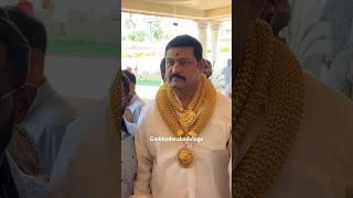 Gold Man Sravan At Gabbar Singh Sai Daughter Marriage #shorts #trending #ytshorts #viralvideos