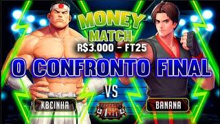 KBCINHA VS BANANA O CONFRONTO FINAL FT 25 KOF 2002 VALENDO R$ 3.000,00 REAIS